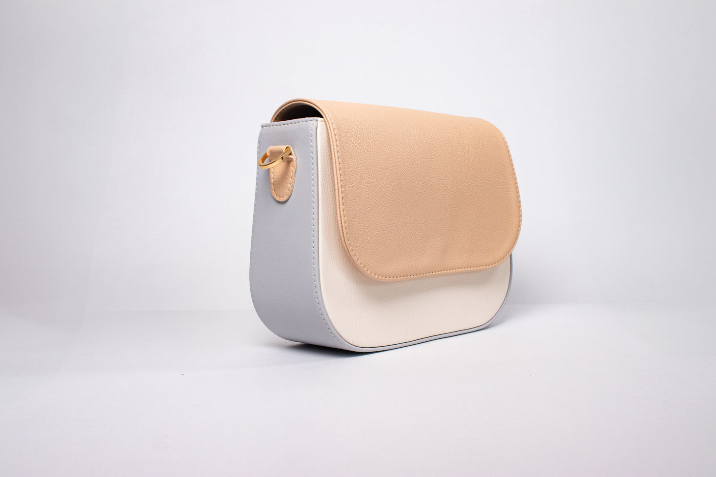 EVORA BAG BEIGE + PALO DE ROSA + GRIS