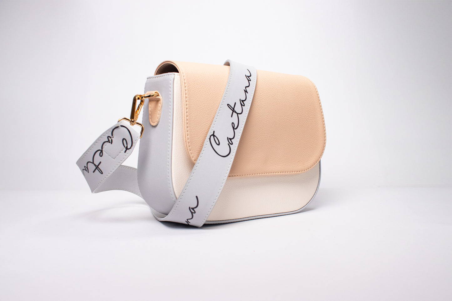 EVORA BAG BEIGE + PALO DE ROSA + GRIS