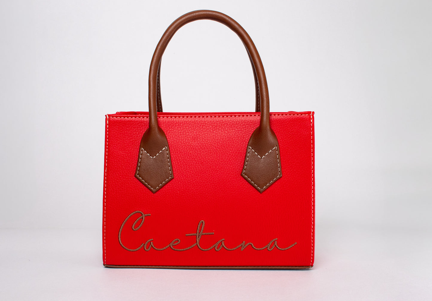 OPORTO BAG ROJO + MARRÓN