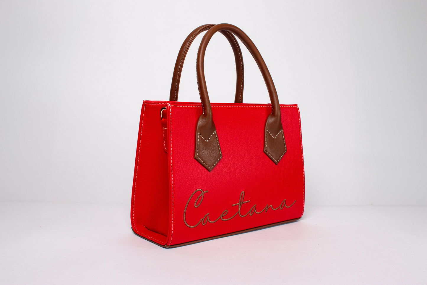OPORTO BAG ROJO + MARRÓN