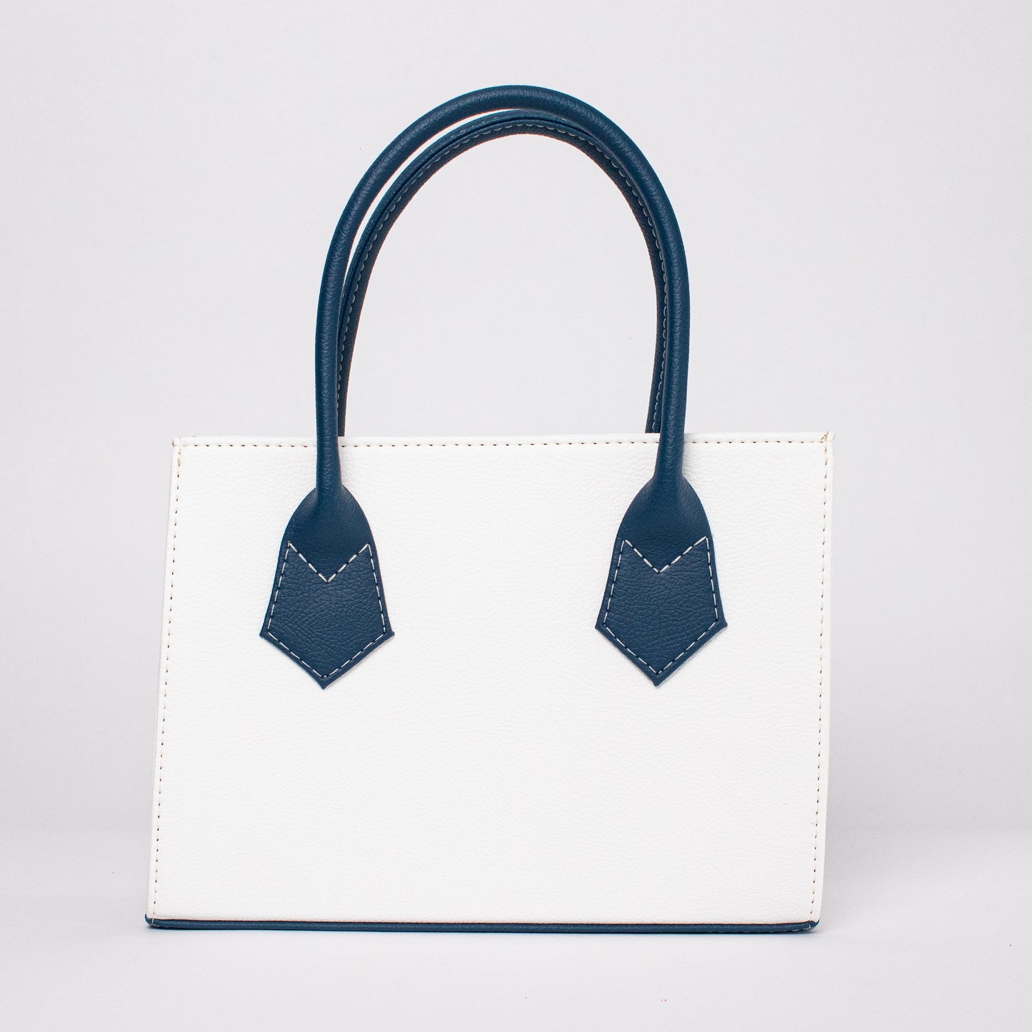 Oporto bag beige + navy blue