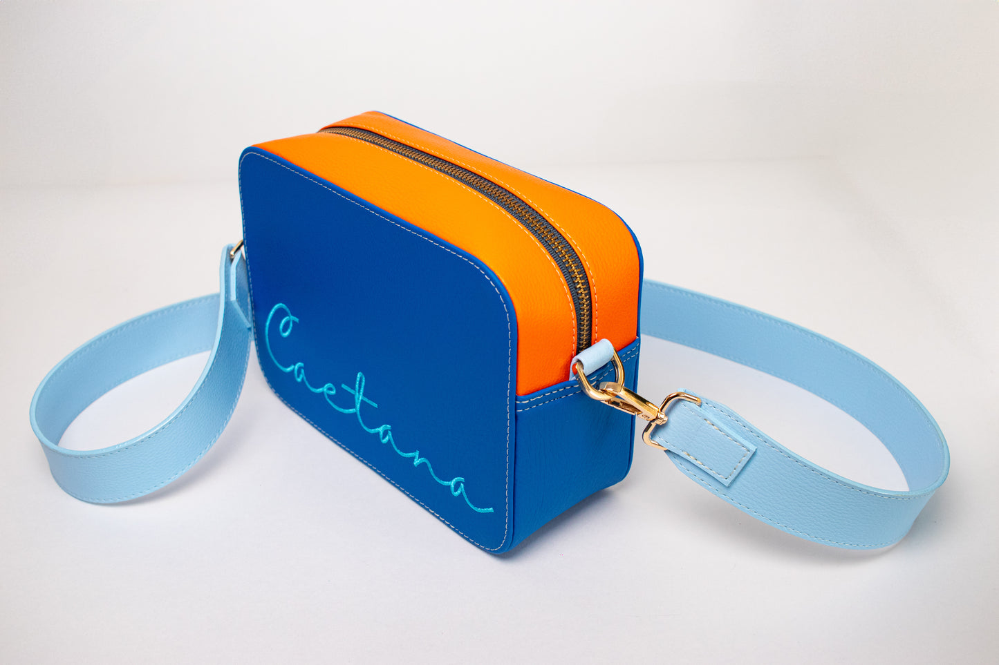 MADEIRA BAG AZUL COBALTO +NARANJA + AZUL CELESTE