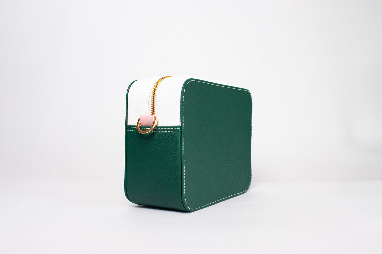 MADEIRA BAG VERDE + BEIGE + PALO DE ROSA