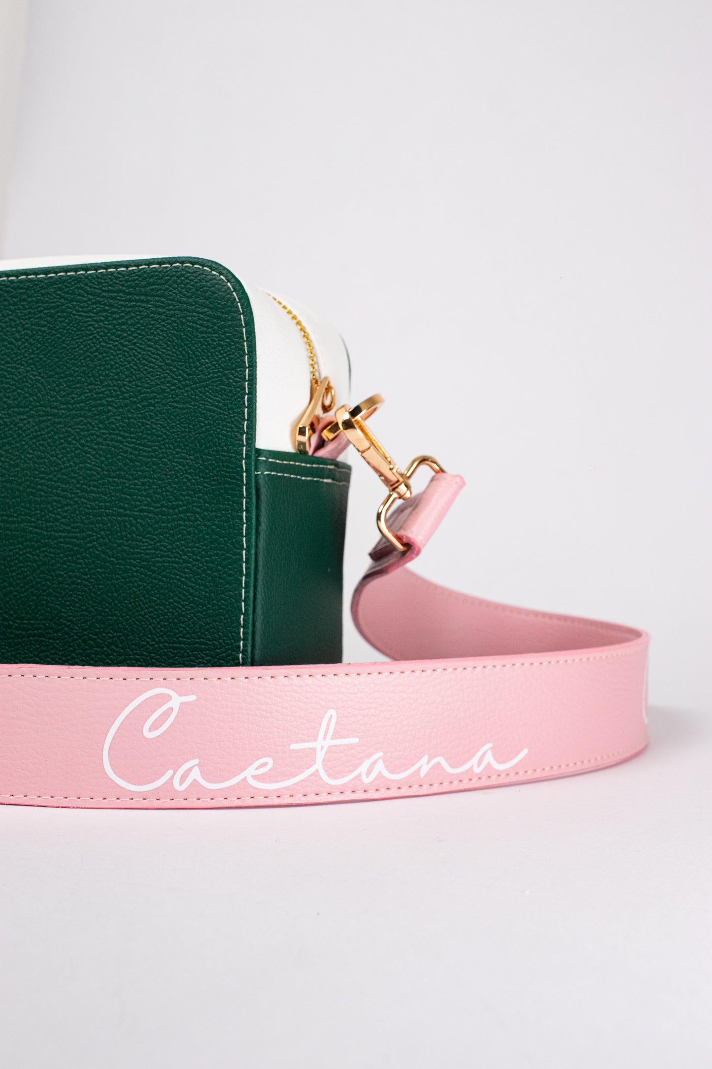 MADEIRA BAG VERDE + BEIGE + PALO DE ROSA