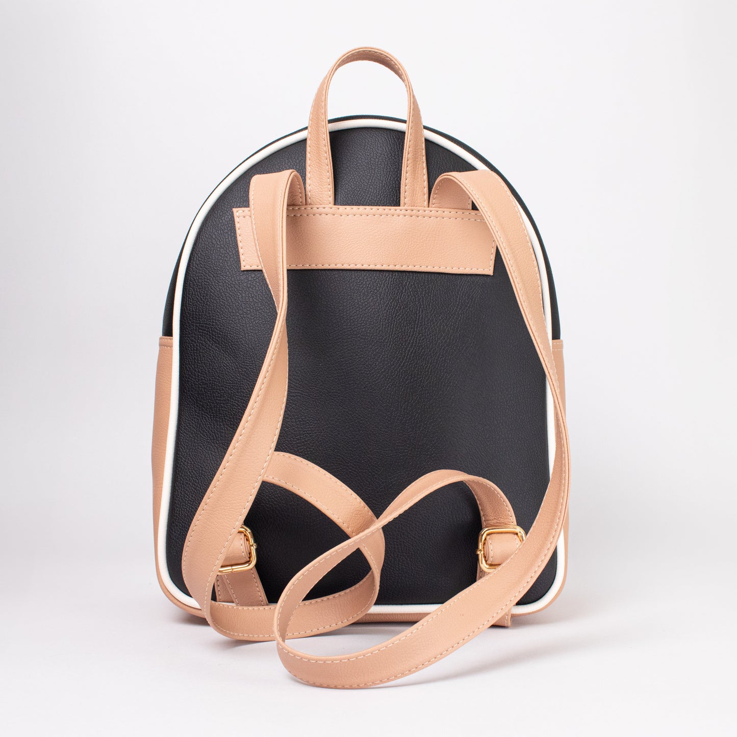 Viana bag negro + beige + latte