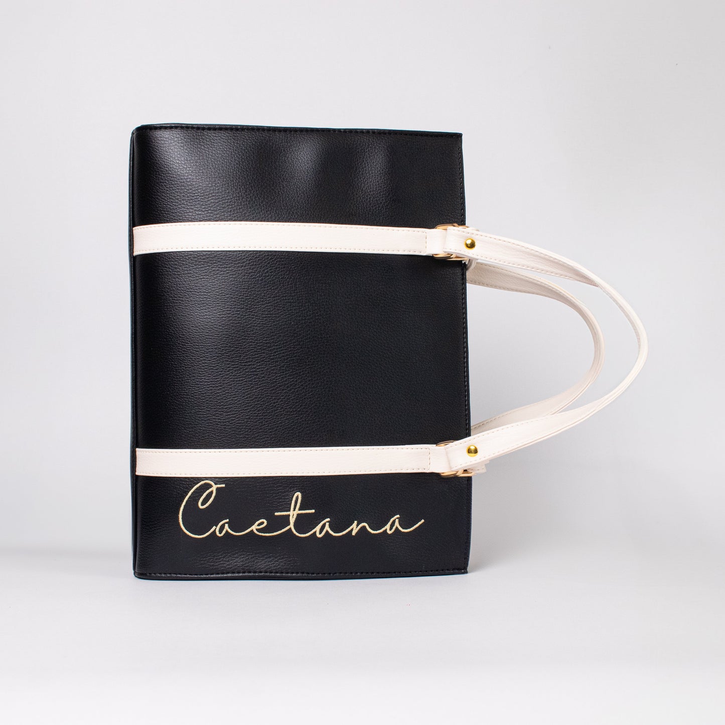 Vila nova bag negro + beige