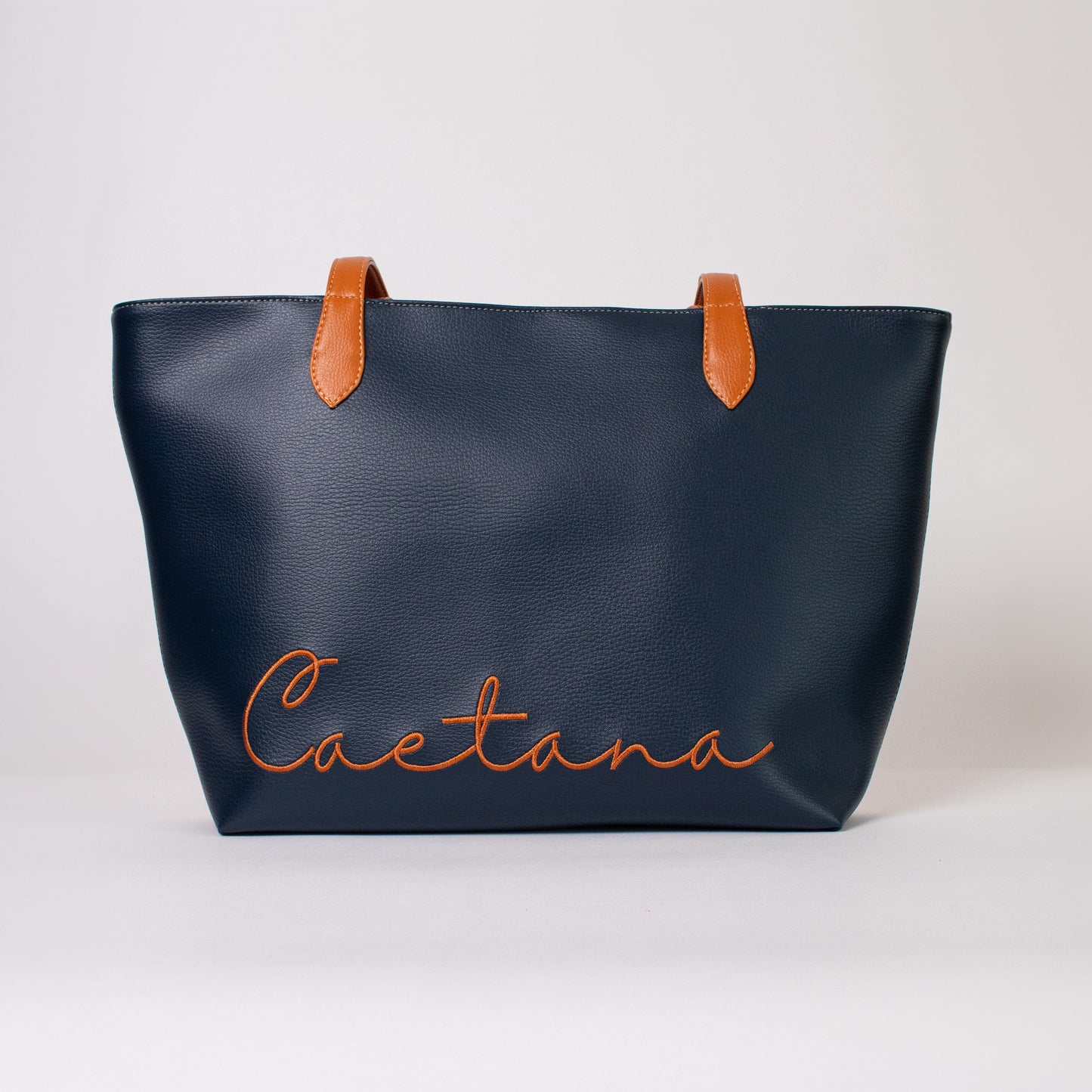 Lisboa bag navy blue x beige + miel