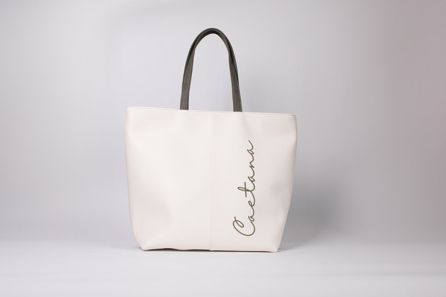 CASTELO BAG BEIGE x NEGRO + VERDE OLIVA