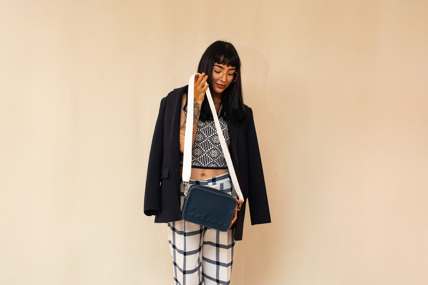 MADEIRA NAVY BLUE + BEIGE