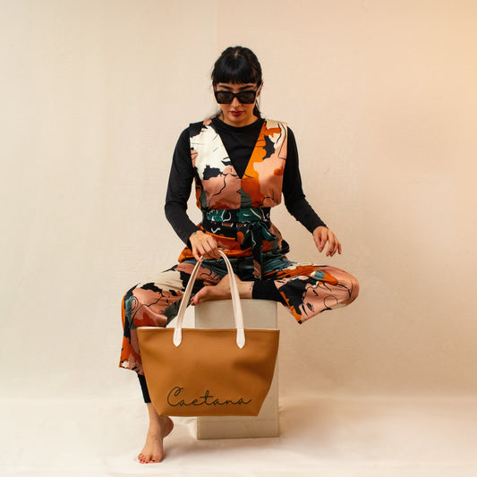 Lisboa bag latte + beige