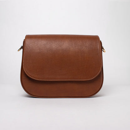 Evora bag marron + azul cobalto