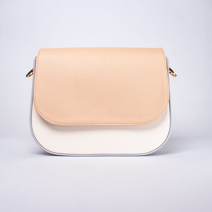 Evora bag beige + palo de rosa + gris