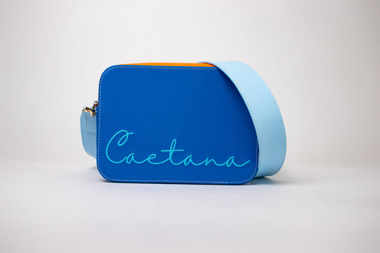 MADEIRA BAG AZUL COBALTO +NARANJA + AZUL CELESTE
