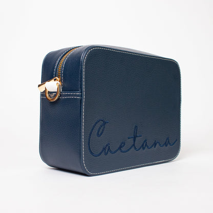 Madeira navy blue + beige