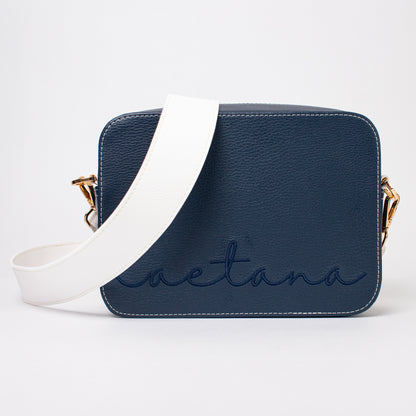 Madeira navy blue + beige