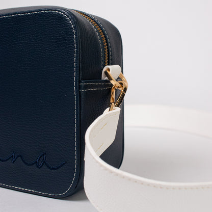 Madeira navy blue + beige