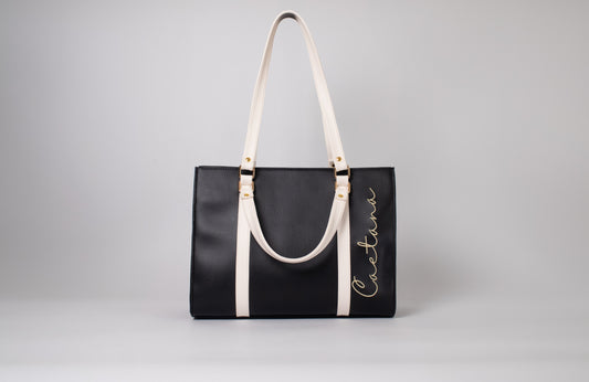 VILA NOVA BAG NEGRO + BEIGE
