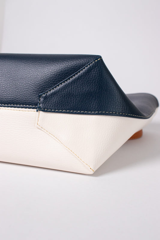 LISBOA BAG NAVY BLUE x BEIGE + MIEL