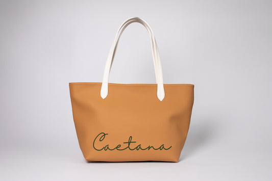 LISBOA BAG LATTE + BEIGE