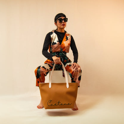 Lisboa bag latte + beige